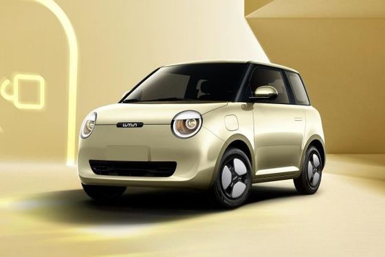 Pequeños coches eléctricos de la ventana trasera de los vehículos eléctricos el 155KM New Energy de Changan Lumin