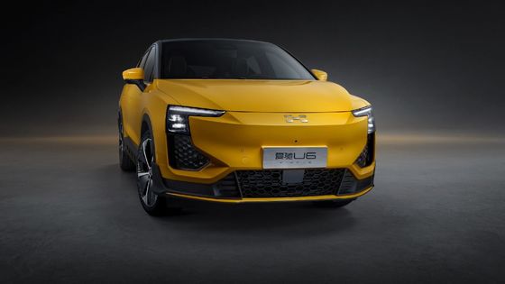 Coches inteligentes de la cruce EV del coche eléctrico los 405km del certificado de Aiways U6 WVTA