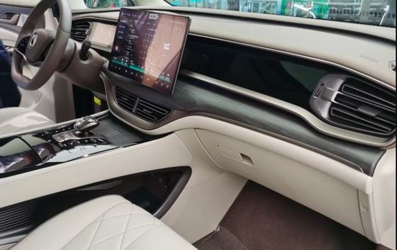 Batería 4WD SUV eléctrico 180km/h del hierro del litio del coche 571nm de Denza D9 MPV EV