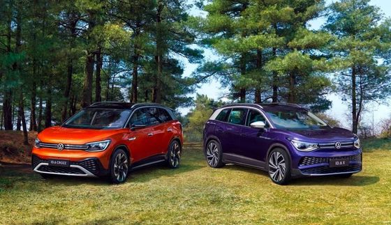 VW Id6 Crozz X Pure+ Lite de los vehículos de 160km/h Volkswagen SUV FAVORABLE para los adultos