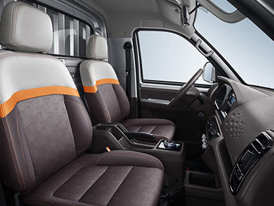 Camioneta pickup eléctrica 4x4 los 255km de los vehículos comerciales de Ruichi EC71 mini CLTC