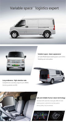 Gama eléctrica pura de la mano izquierda 38.64kwh los 260km de Ruichi Ec35 II de los vehículos comerciales