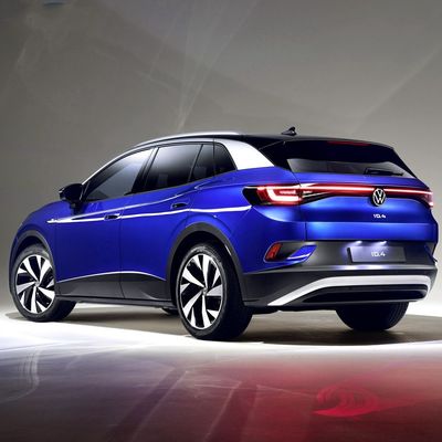 Distancia entre ejes eléctrica eléctrica grande de los coches 160km/H 5 Seater SUV 2765m m de Id4 Crozz