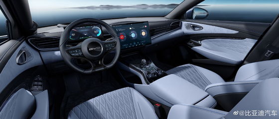 Coche eléctrico del motor dual del sello de BYD