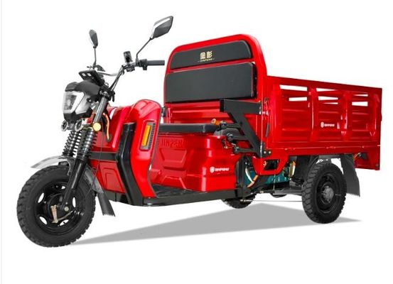 Triciclo eléctrico de los vehículos comerciales 60V 3 de Jinpeng del cargo eléctrico de la rueda
