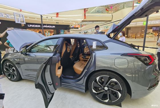 Zeekr 001 coches eléctricos grandes se extiende de largo los 732km 6.9s de lujo a 100km/H