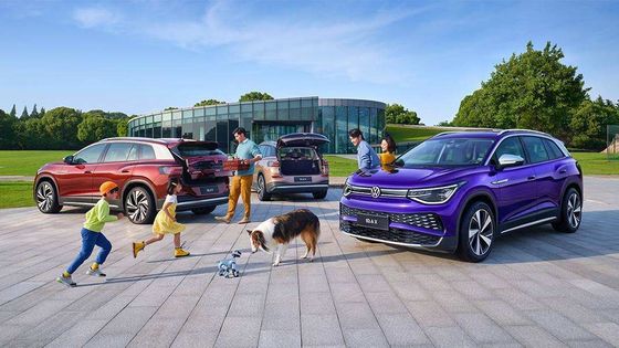 Vehículos eléctricos puros grandes 160km/h de SUV de la gama larga de los coches eléctricos los 617km de VW ID6X