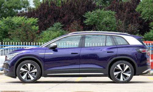 Vehículos eléctricos puros grandes 160km/h de SUV de la gama larga de los coches eléctricos los 617km de VW ID6X