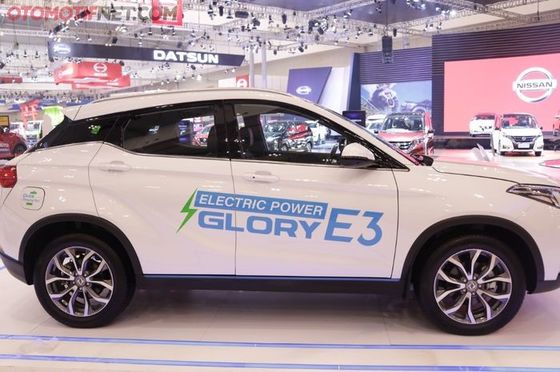 Coche eléctrico eléctrico de la unidad de impulsión de los coches EV AMG de la gloria E3 SUV de Dongfeng 5 Seater