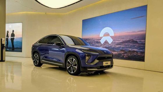 Vehículo eléctrico del medio de las puertas los 465Km de los coches eléctricos 75kwh 5 del alto rendimiento del NIO EC6
