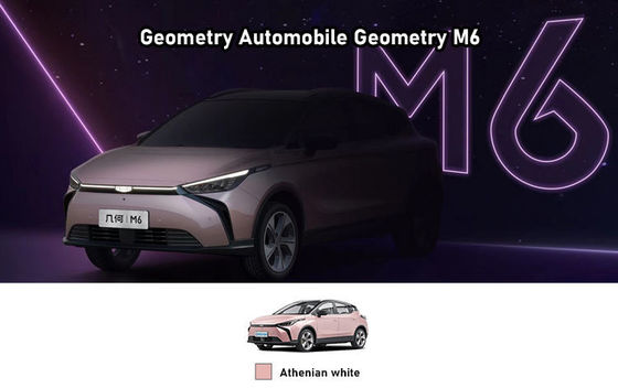 Geometría amistosa de lujo M6 los 450km CLTC de SUV Geely de la impulsión de la rueda de los coches eléctricos 4 de ECO