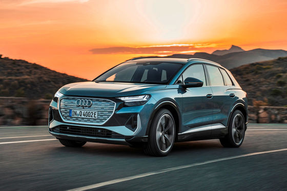 coche eléctrico de los vehículos eléctricos 160km/h de la puerta grande de Audi Q4 E-Tron 5 Seat 5