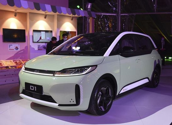 130km/h vehículos eléctricos eléctricos medios inteligentes del tracción cuatro ruedas de los coches BYD D1