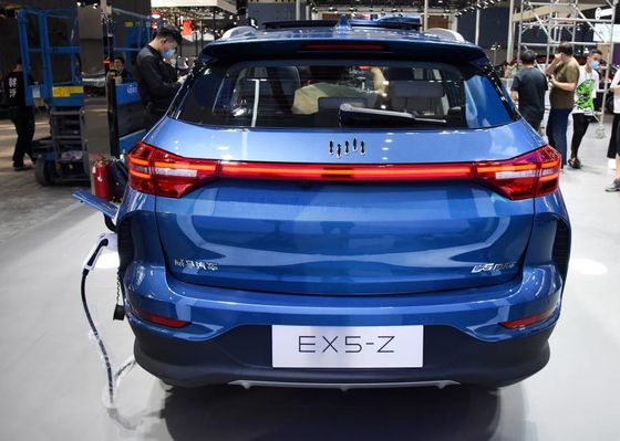 Gama pura eléctrica grande adulta de los vehículos eléctricos 160km/h los 403km de Weima EX5 EV de los coches