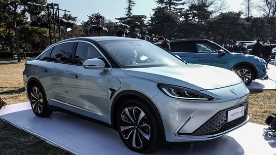 Pequeño SUV coche eléctrico de la dirección de la mano izquierda del FWD de la gama de los coches los 500km de ARCFOX S