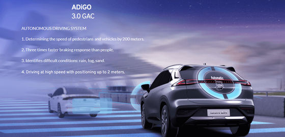 litio Ion Battery del coche del sedán de Seater de las puertas 5 del coche eléctrico 5 de 110km/H GAC AION