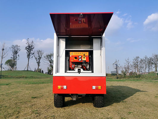 Litio 115AH camión eléctrico del bombero del carro de golf del coche del club de 72 voltios