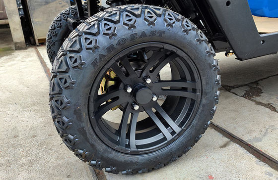 6 impulsión de la rueda del carro de golf de Seater Mini Off Road Club Car 480kgs Max Speed 50km/H 4