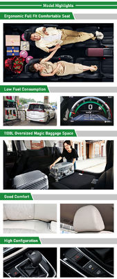 MPV eléctrico compacto con tracción en las 4 ruedas de 7 plazas GAC Trumpchi M6 270T Manual Elite Edition