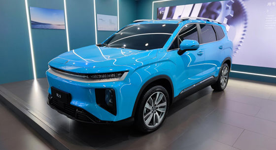 Nueva Energía Eléctrica SUV grande Ruilan 9 Coche familiar eléctrico de 7 plazas 163km/h