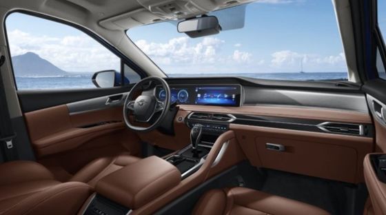 Gama los 500km del alto rendimiento del coche eléctrico MPV del pasajero de los asientos de Haima 7X-E 7