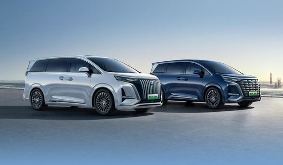 Batería 4WD SUV eléctrico 180km/h del hierro del litio del coche 571nm de Denza D9 MPV EV