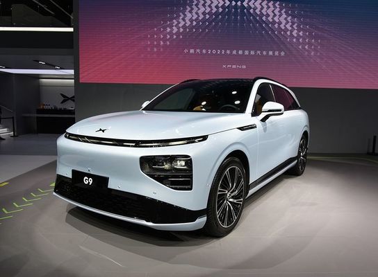 Gama eléctrica de gran tamaño de lujo 200km/H Max Speed de Xpeng G9 SUV 5 Seater los 702km