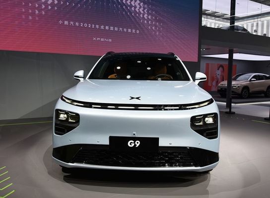 Gama eléctrica de gran tamaño de lujo 200km/H Max Speed de Xpeng G9 SUV 5 Seater los 702km