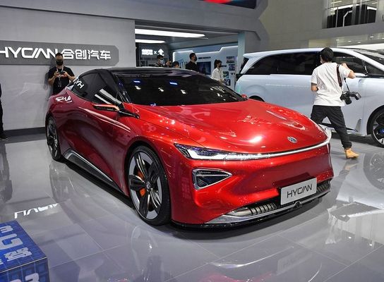 Vehículo eléctrico puro 160km/H de la gama larga de los coches eléctricos los 550km de Hycan A06