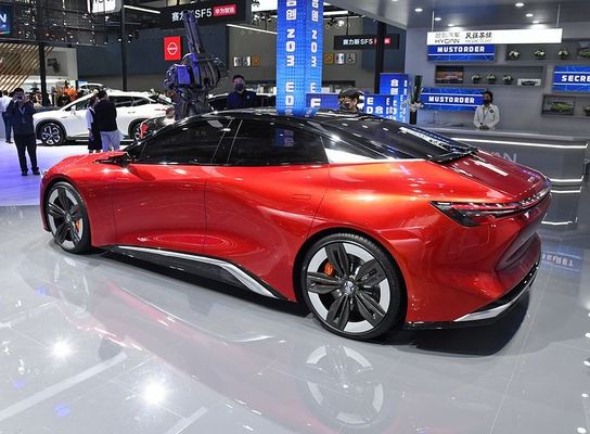 Vehículo eléctrico puro 160km/H de la gama larga de los coches eléctricos los 550km de Hycan A06