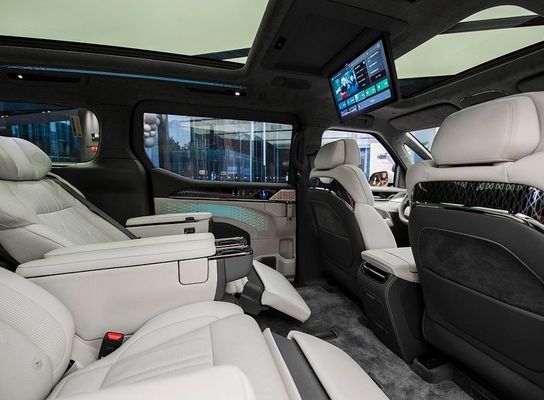 coches Zeekr de la gama larga EV de los 702km - de los 822km 009 vehículos eléctricos de MPV