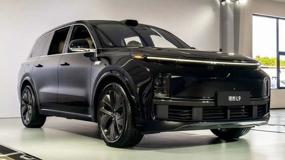 Batería grande AWD el 1000km 446hp del fosfato del hierro del litio del coche eléctrico de Li L9 SUV