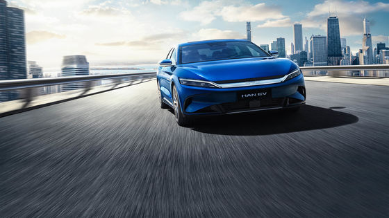 Vehículos de alta velocidad de BYD New Energy