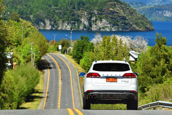 los 110km 4 coches eléctricos GWM Haval H6 DHT PHEV de la impulsión de la rueda tapan en vehículos híbridos