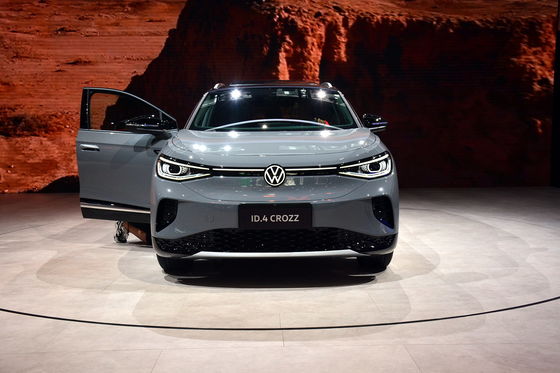 coches eléctricos rápidos de la ciudad de VW ID.4 CROZZ de SUV del vehículo eléctrico de la carga de los 600Km