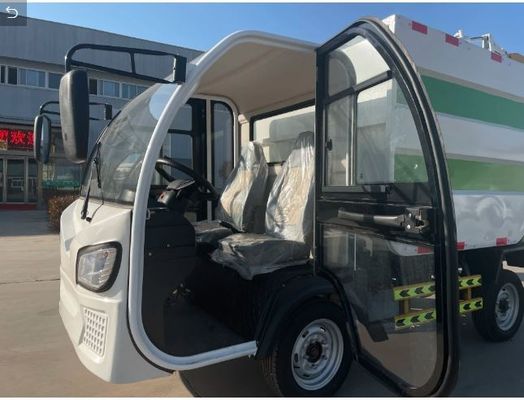 4m3 Mini basura recogida de polvo de basura limpieza eléctrica camión de limpieza de basuras camión de bomberos