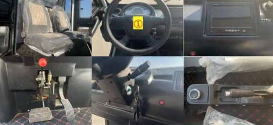 4m3 Mini basura recogida de polvo de basura limpieza eléctrica camión de limpieza de basuras camión de bomberos