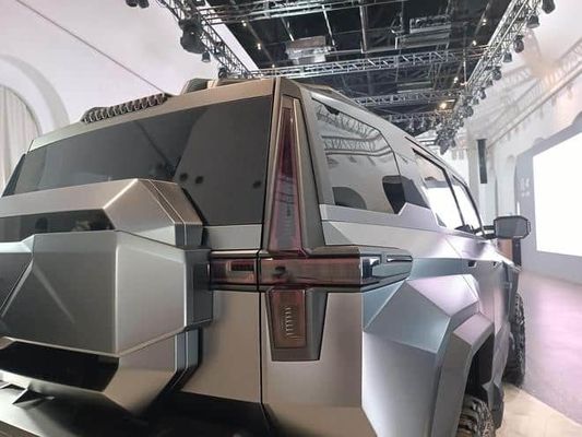 Gran vehículo eléctrico en Dongfeng Mengshi M-Hero 917 EV Producción comenzada 1000 CV 505 Km alcance bajo el capó