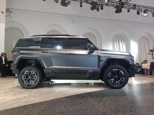 Gran vehículo eléctrico en Dongfeng Mengshi M-Hero 917 EV Producción comenzada 1000 CV 505 Km alcance bajo el capó