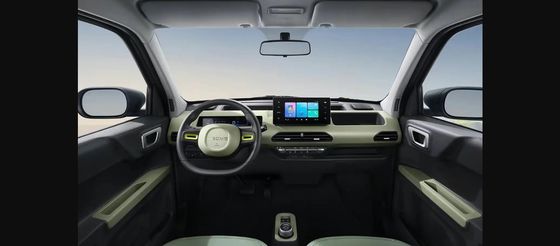 2023 Mini coche eléctrico Mini EV chino con una cara de Bronco en Geely Panda Knight 200 km de alcance