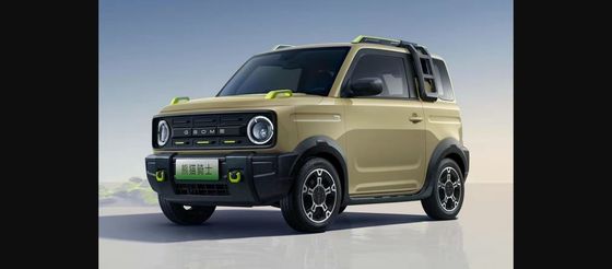 2023 Mini coche eléctrico Mini EV chino con una cara de Bronco en Geely Panda Knight 200 km de alcance