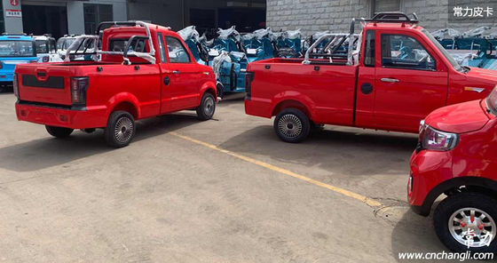 Vehículos icónicos 2 puertas 2 asientos camioneta eléctrica china para diversas funciones