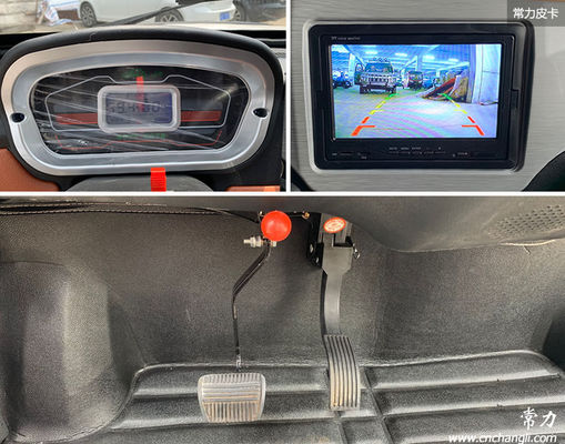 Vehículos icónicos 2 puertas 2 asientos camioneta eléctrica china para diversas funciones