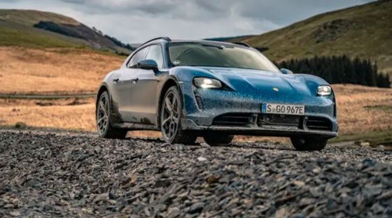 Vehículo eléctrico más completo -Porsche Taycan cross Turismo velocidad máxima 220km/h