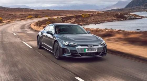 2023 Audi e-Tron GT El último coche eléctrico de cuatro puertas con 673 caballos de fuerza 480 km CLTC y 93.4kwh Capacidad de batería