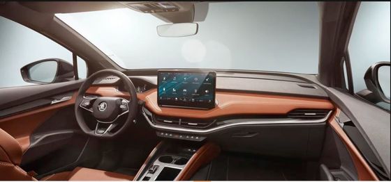 lo suficientemente cómodo para conducir y recomendablemente rápido en Skoda Enyaq iv80 82kWh batería monomotor, coche eléctrico con tracción trasera