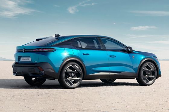 2024 nuevo vehículo totalmente eléctrico-Nuevo Peugeot 408 berlina-SUV con LFP Batería velocidad máxima 140km/h nuevo coche eléctrico