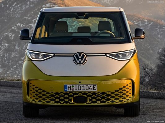 VW clásico autocaravana MPV Volkswagen ID Buzz. 2023 robort eléctrico de gran espacio práctico para familias