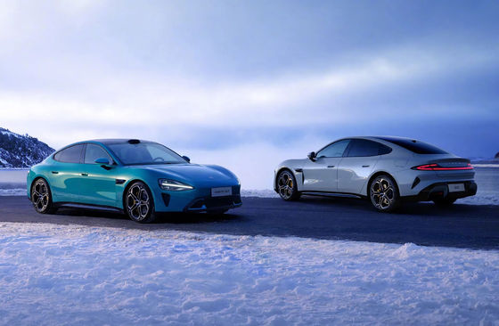 Nuevo Xiaomi SU7 Limousine 475kW o 664hp Potencia 165mph Nuevo vehículo de energía