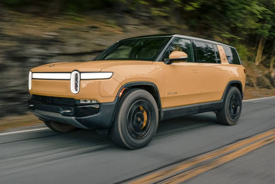 2023 RIVIAN R1S Cuatro motores 800P.S alcance de 660km llegando a 60 mph en 3.1 segundos todo el tren motriz eléctrico W 7 asientos de lujo carbón